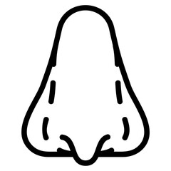 Nose surgery Line Icon