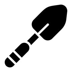 Shovel Solid Icon
