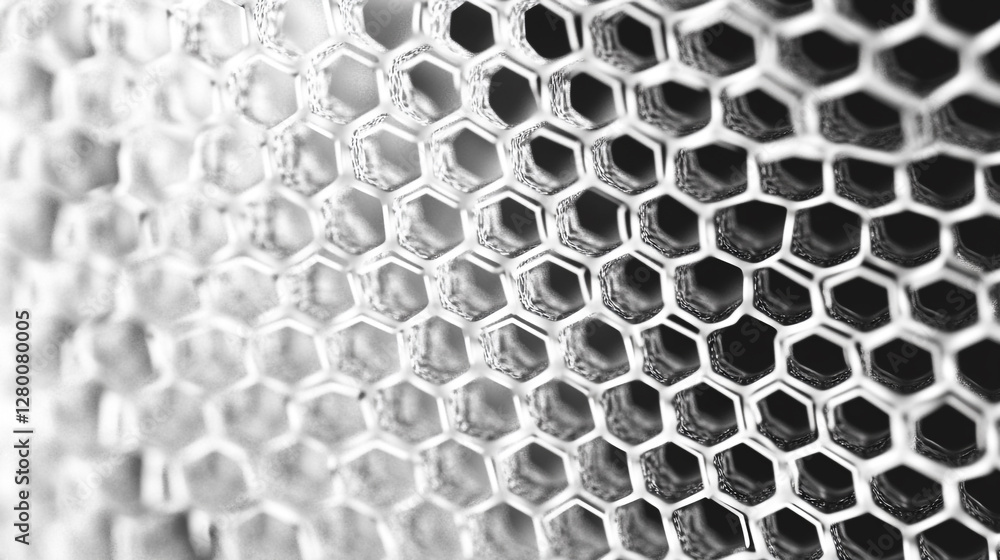 Poster abstract honeycomb pattern texture for background use