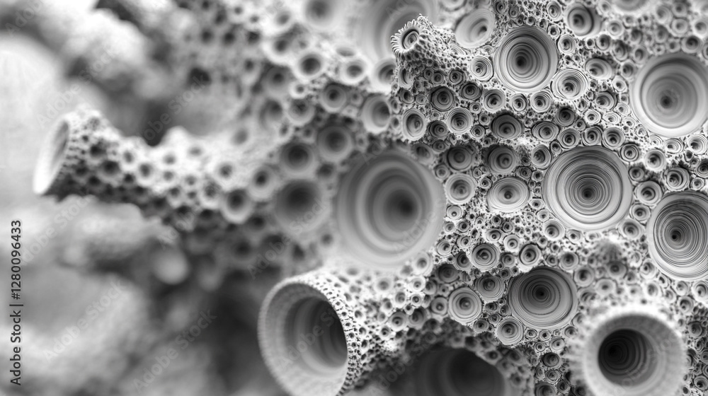 Poster abstract cellular structure background for science presentation
