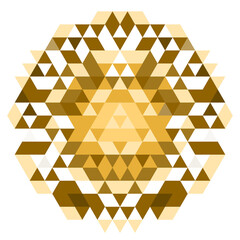 abstract triangle background