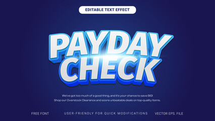 Payday Sale Deals Discount high-quality editable 3D sale banner featuring bold typography with a modern and vibrant style banner Template