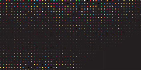 Abstract pink background with black polka dots rectangle. Polka dot pattern background abstract light