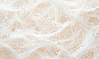 Fototapeta premium Delicate White Fiber Texture Ideal for Background and Design Use