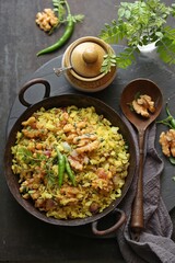 Walnut Poha