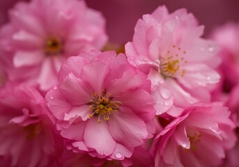 Beautiful cherry blossom background