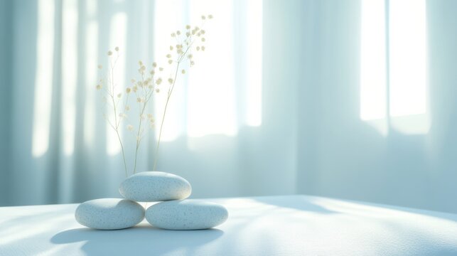 Nerve therapy session in a peaceful wellness room with a therapist. Featuring relaxation and healing