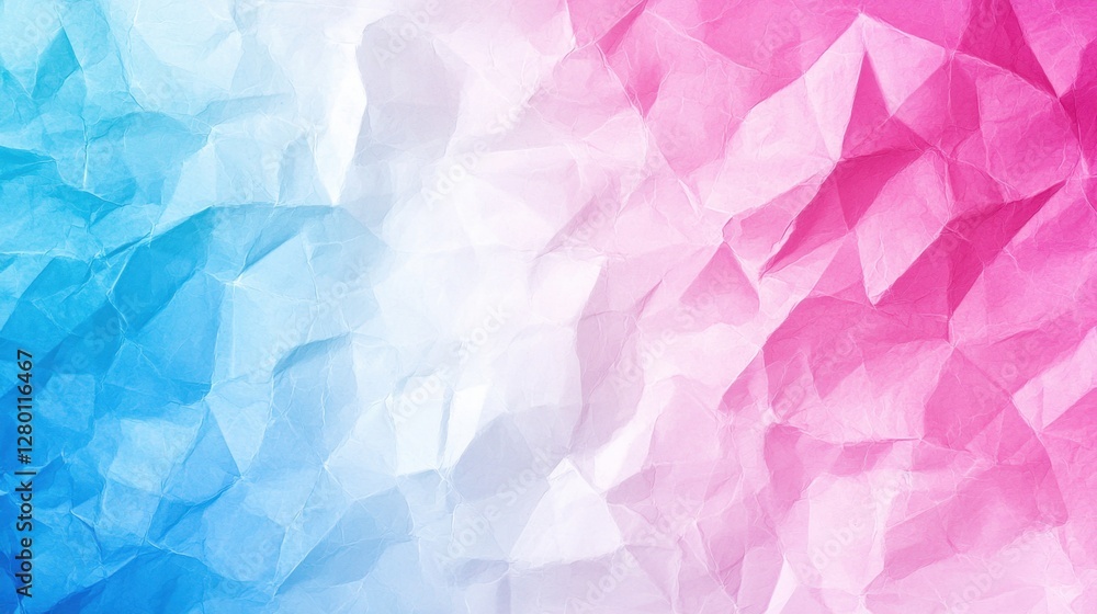 Poster textured background with soft gradient from blue to pink, perfect for abstract designs and creative 