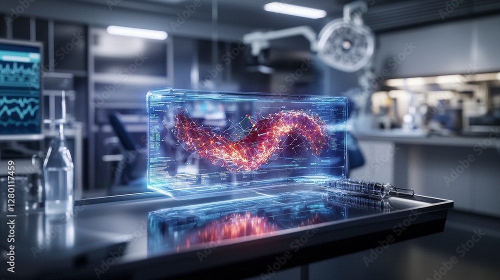 Poster Transforming healthcare with holographic patient representation innovative digital visualization in clinical labs