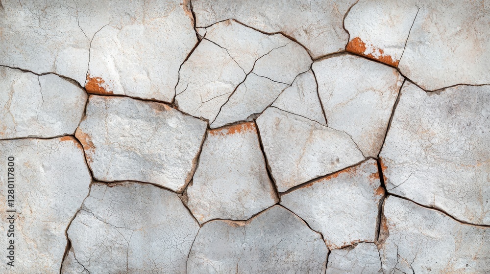 Poster cracked and weathered textured wall surface with subtle color variations and organic patterns for ar