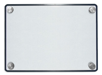 Plaque de porte vide pour profession libérale 