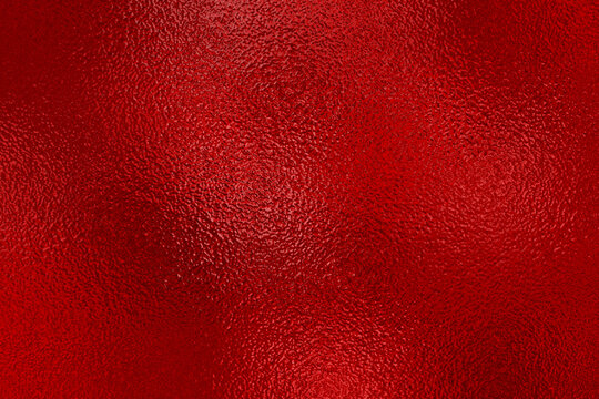 Fototapeta Red foil paper decorative texture background for artwork. red glass background. red Textured surface of colored plastic, abstract background