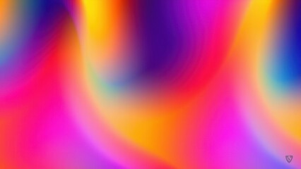 Fototapeta premium Vibrant Gradient Background, Colorful Swirls - Vibrant Colors