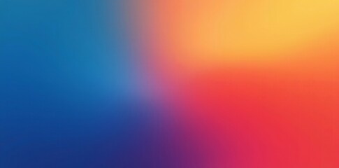 Smooth gradient of warm orange to cool blue hues, cool, hues