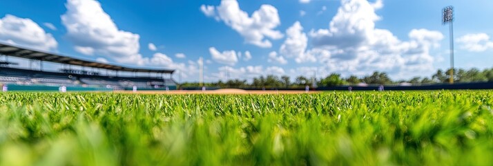 spring training baseball concept for minor league athletics in professional sports