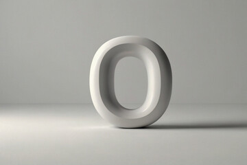 The number zero (0) in white.