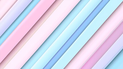 Fototapeta premium Colorful diagonal pastel stripes make up this beautiful abstract pattern