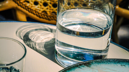 glass of water