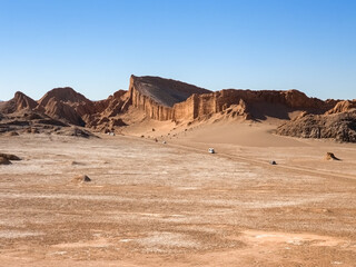 Moon Valley in Atacama desert, Chile