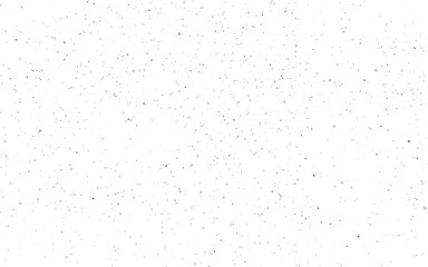 Black grainy texture isolated on white background. Distress overlay textured. Grunge design elements. Vector illustration