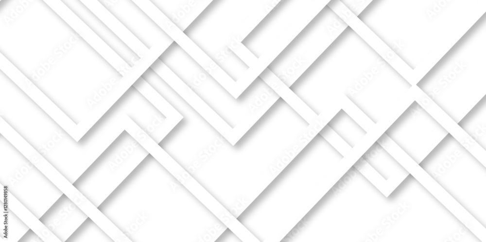 Poster abstract geometric lines background with diamond and triangle shapes. geometric lines white abstract