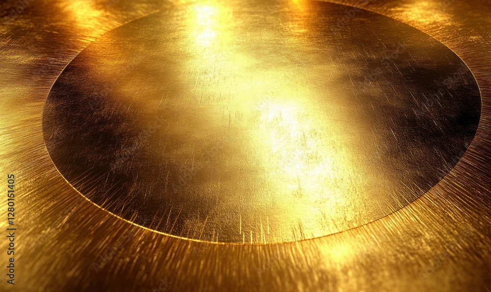 Poster elegant golden texture background with polished surface and subtle reflections for luxury design and