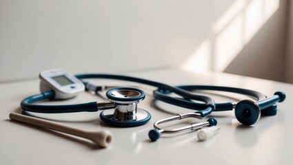 Doctor Health check stethoscope adult accessories