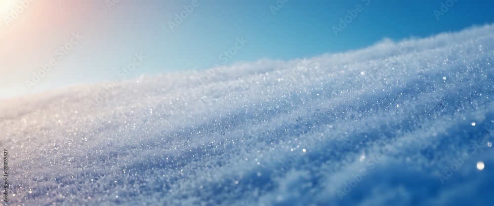 Poster cool blue plain background with clear depth of field for a refreshing look banner background,image f