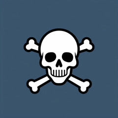 Fototapeta premium skull and crossbones