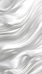 Obraz premium White Fabric Texture With Flowing Drapes And Soft Light