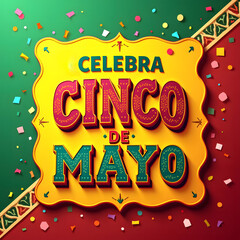 Fototapeta premium Cinco de Mayo
