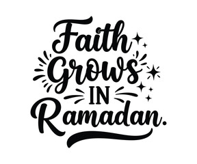 Beautiful  typography vector on white background, black and white Design