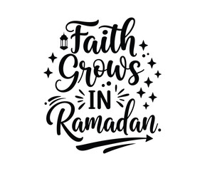 Beautiful  typography vector on white background, black and white Design