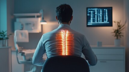 Nerve therapy treatment in a modern wellness center with an experienced therapist. Featuring healing and relaxation