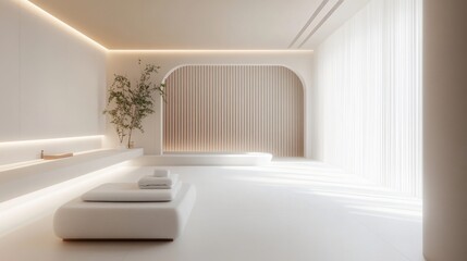 Nerve therapy treatment in a modern wellness clinic. Featuring healing and recovery