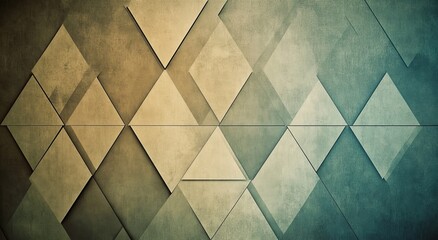 Elegant Geometric Background with Triangular Patterns and Gradient Colors