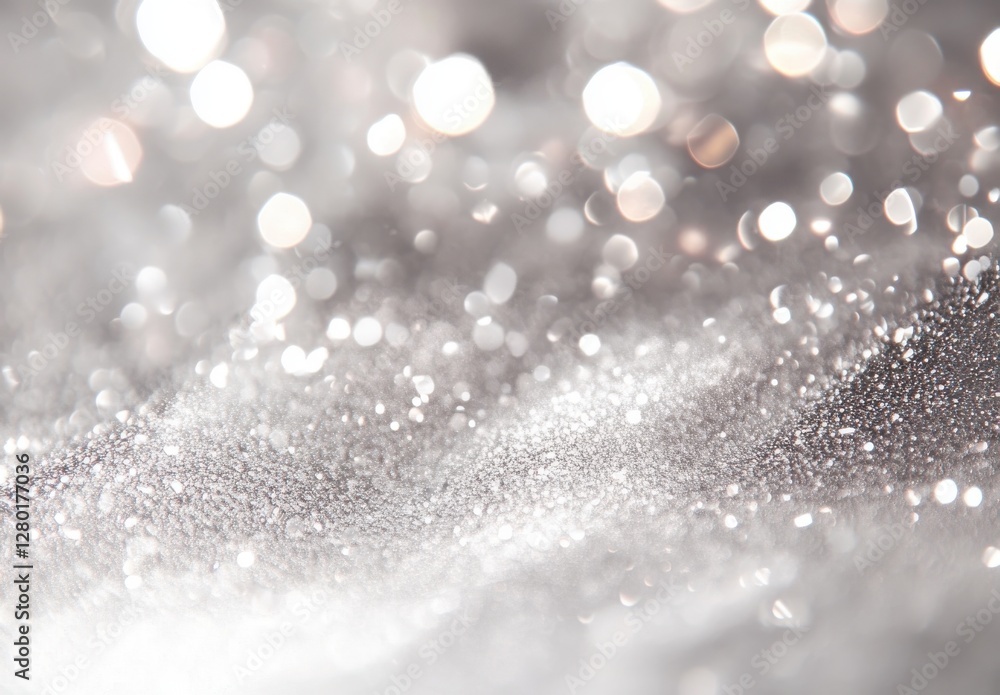 Poster shimmering bokeh background with soft glitter texture for abstract artistic use in creative projects