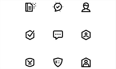 set of medieval shields