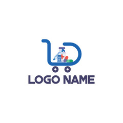 Ecommerce pharmacy logo design