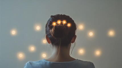 Nerve therapy treatment in a soothing wellness room with a therapist. Featuring effective relaxation and healing