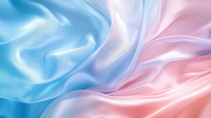 Obraz premium abstract chiffon drapery, fluid and organic movement, elegant folds