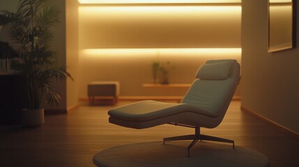 Nerve therapy treatment in a tranquil wellness center with an experienced therapist. Featuring healing and relaxation