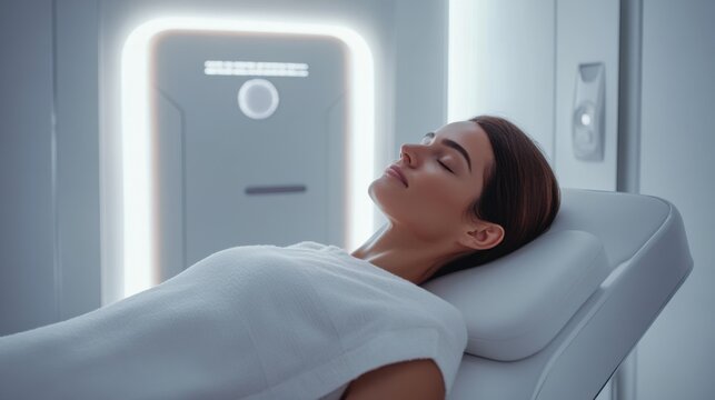 Nerve therapy treatment session in a serene therapy room with a skilled therapist. Featuring relaxation and comfort