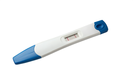 Pregnant Test. PNG. Generative Ai.