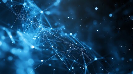 Abstract network connection background