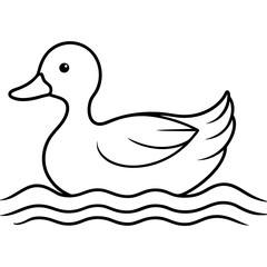 Minimalist Duck Vector
