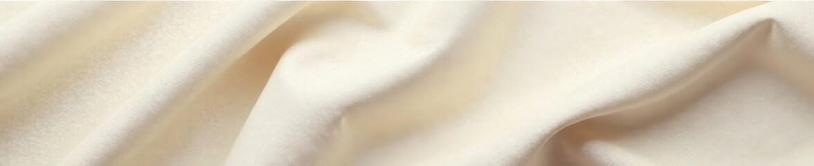 Obraz premium Beige linen fabric, soft weave, uneven texture, linen, cloth