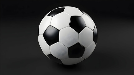 Naklejka premium soccer ball 3D isolated
