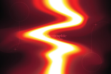 Holographic Dreamscapes Abstract Iridescence Holo Background Pastel Gradient. Trendy Modern Design Gradient Futuristic Iridescent Background