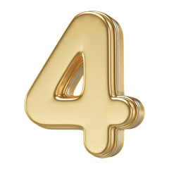 3D Golden Number 4